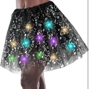 heart tutu light up skirt